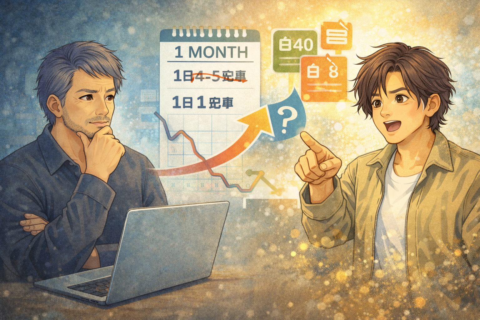 進歩と反省の1ヶ月